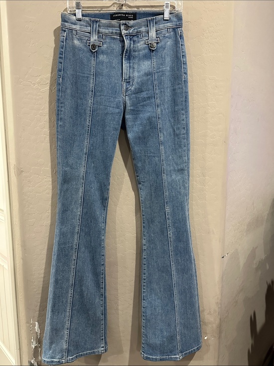 Veronica Beard Denim - Veronica Beard Beverly skinnyFlare high rise Jeans